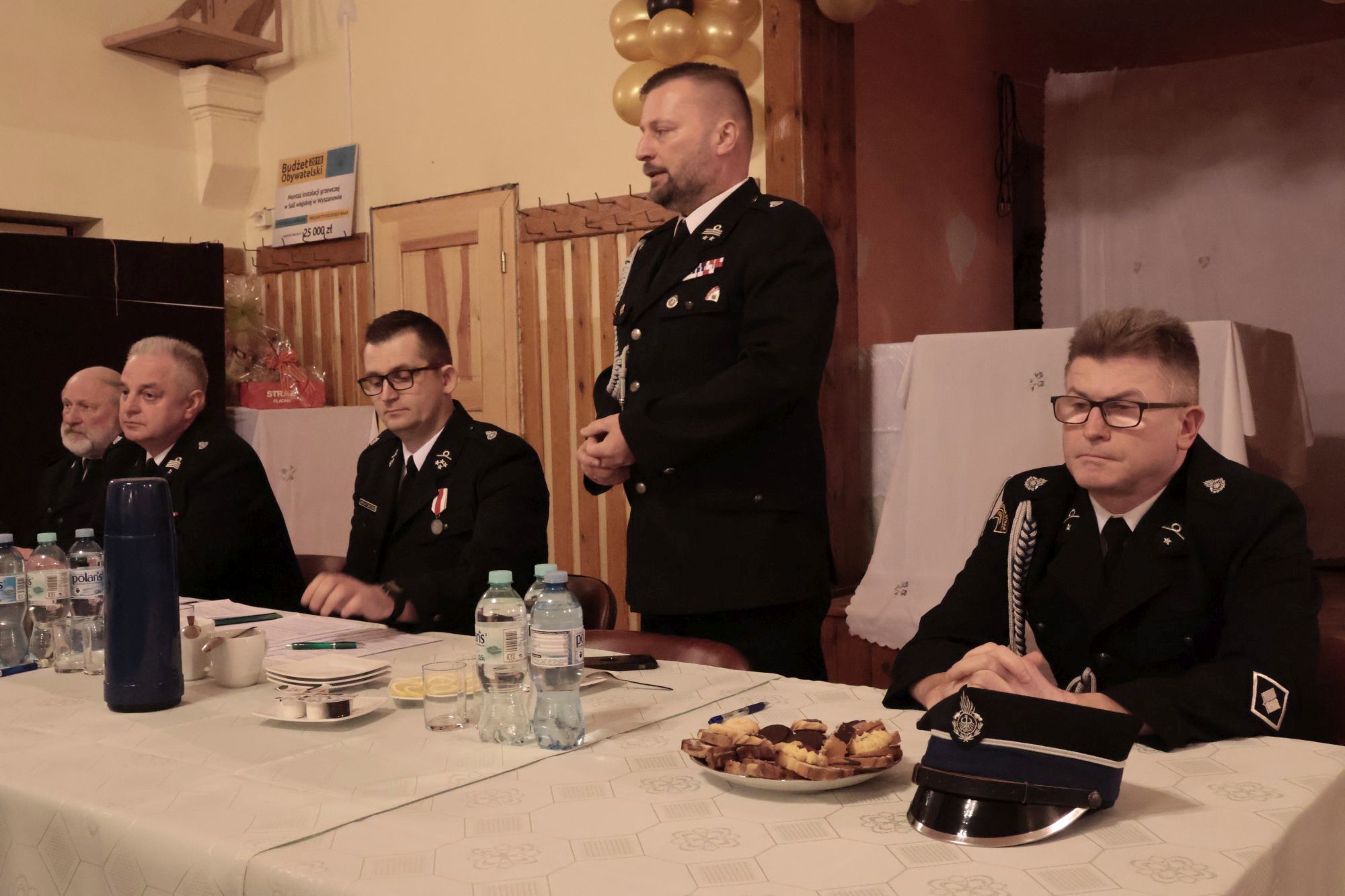 Ilustracja do informacji: Strażacy z Wyszanowa podsumowali rok