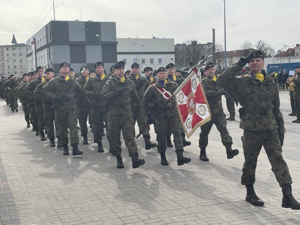 Ilustracja do informacji: Przysięga w naszej brygadzie 