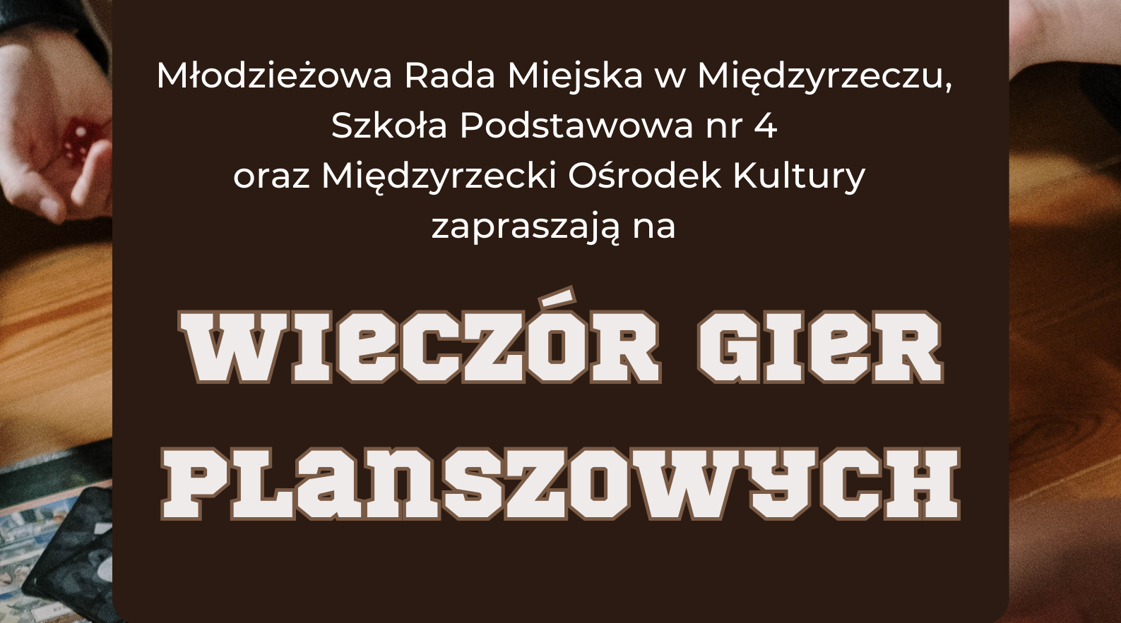 Ilustracja do informacji: Wieczór Gier Planszowych 