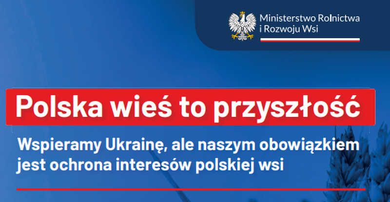 Ilustracja do informacji: Polska wieś to przyszłość 