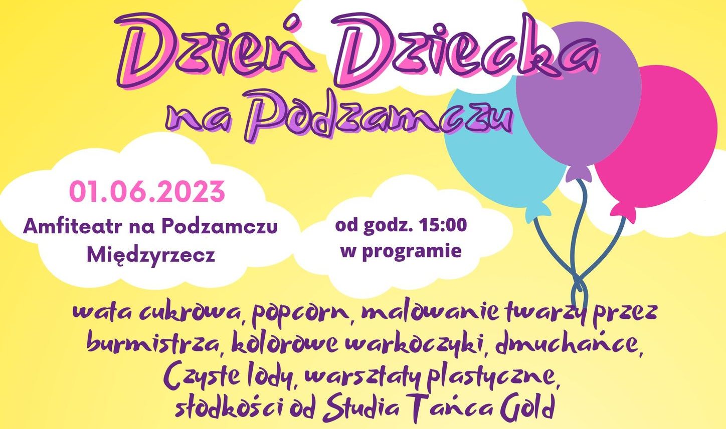 Ilustracja do informacji: Dzień Dziecka na Podzamczu