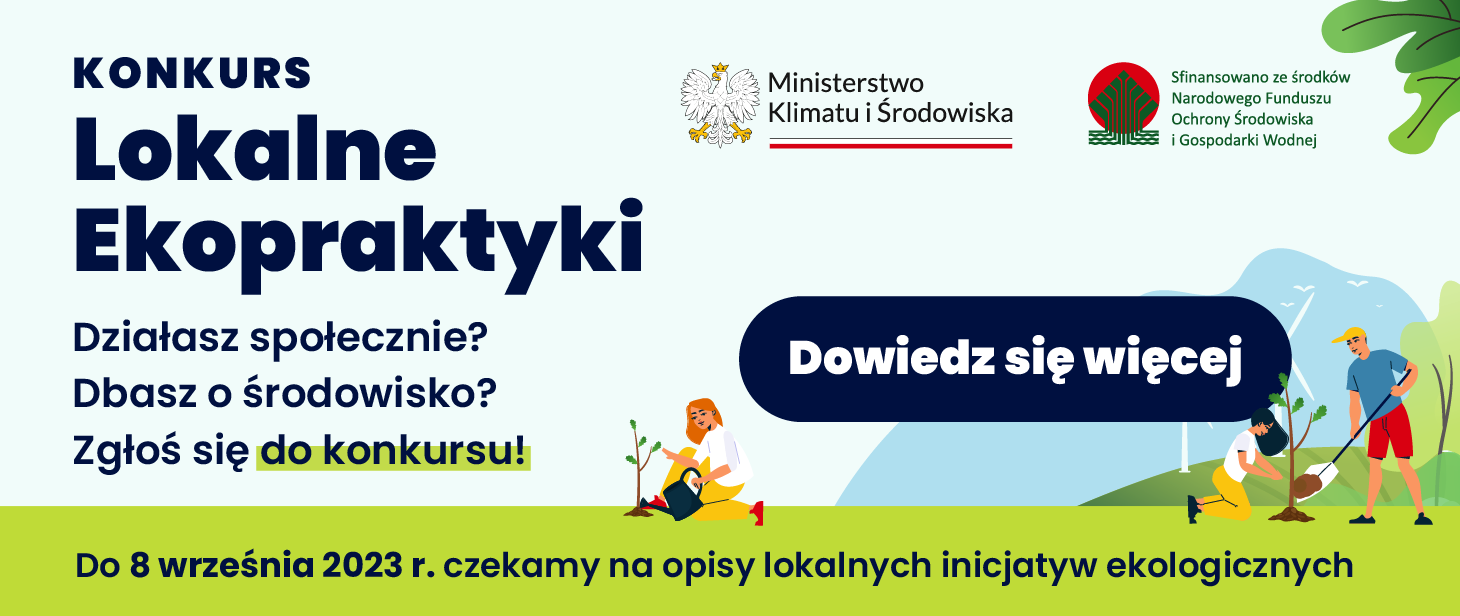Ilustracja do informacji: Konkurs Lokalne Ekopraktyki