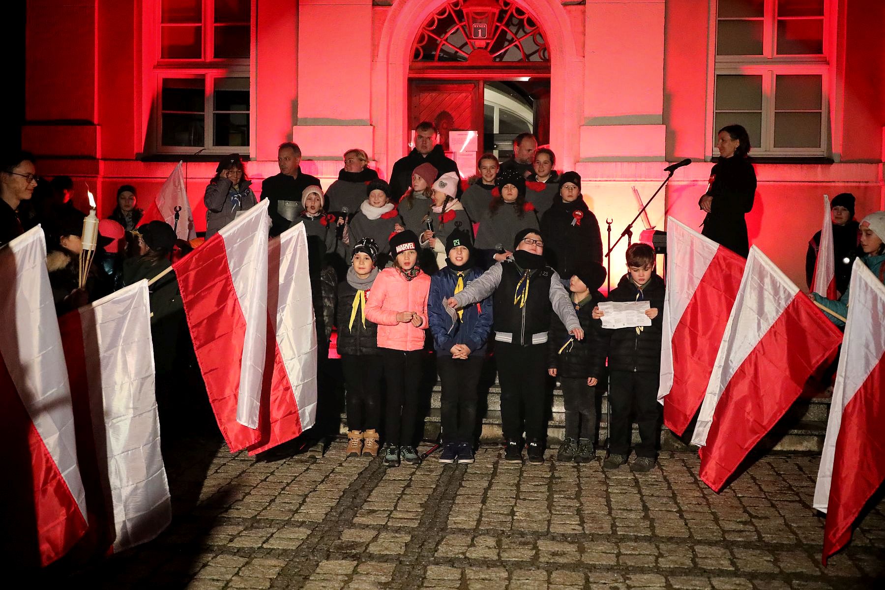 Ilustracja do informacji: Rozśpiewane Święto Niepodległości 