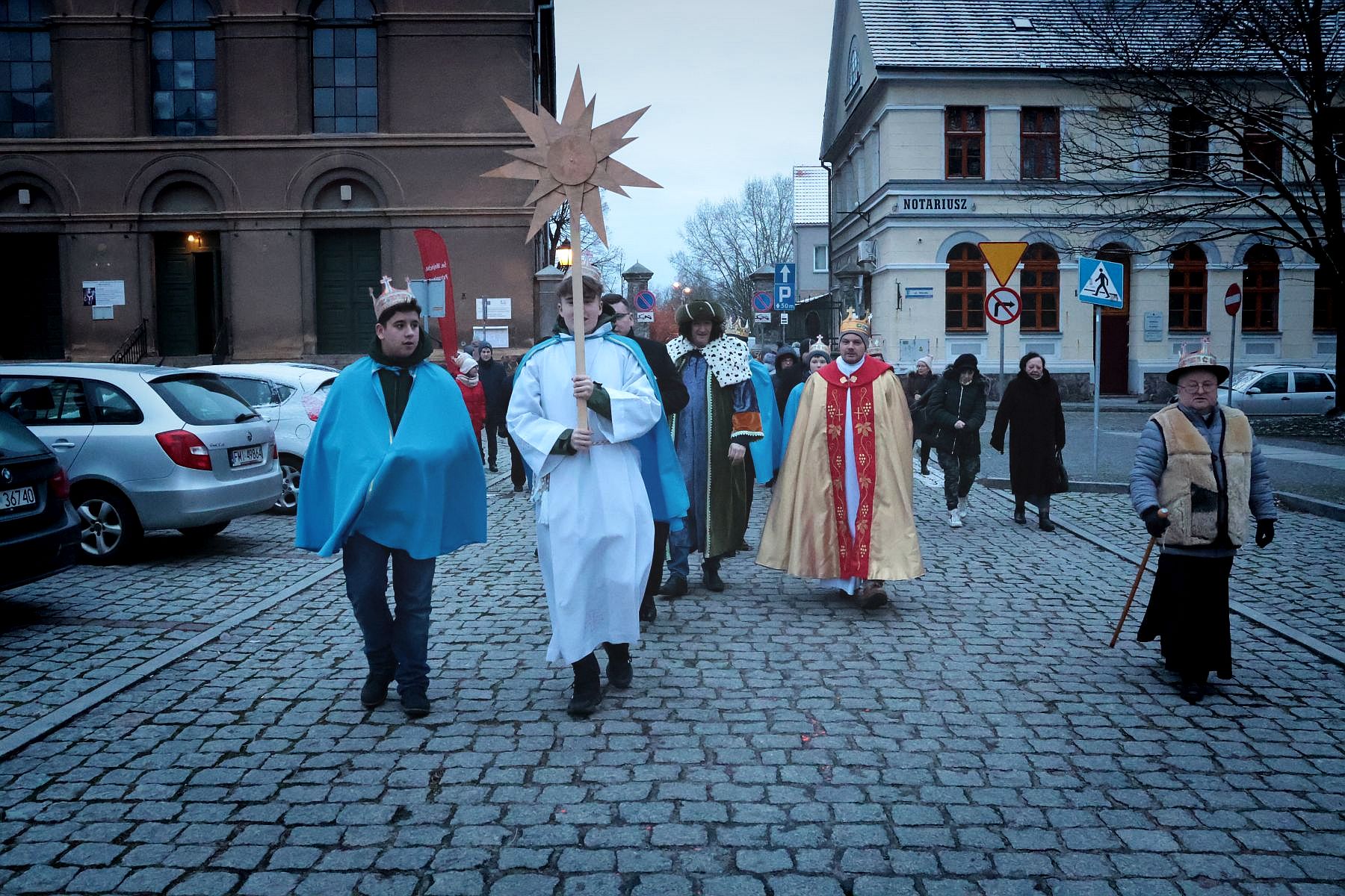 Ilustracja do informacji: Orszak Trzech Króli w Międzyrzeczu