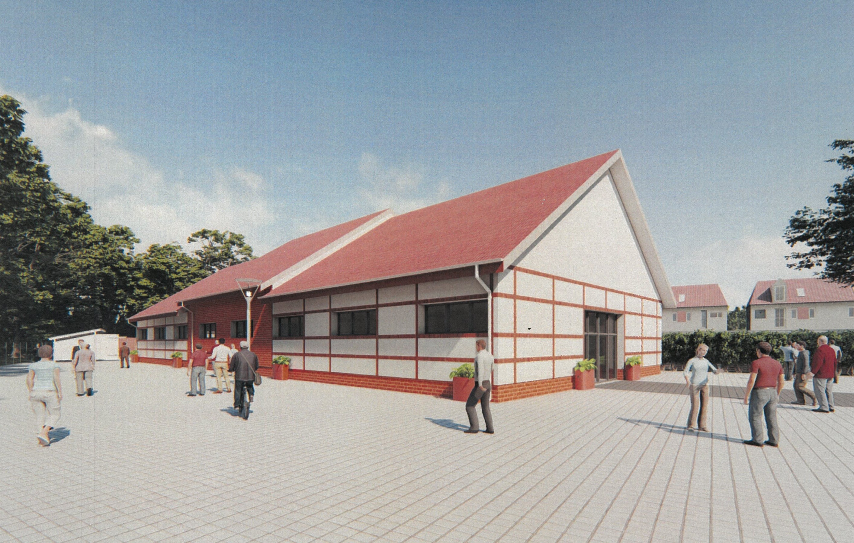 Ilustracja do informacji: Na bazarze powstanie hala targowa