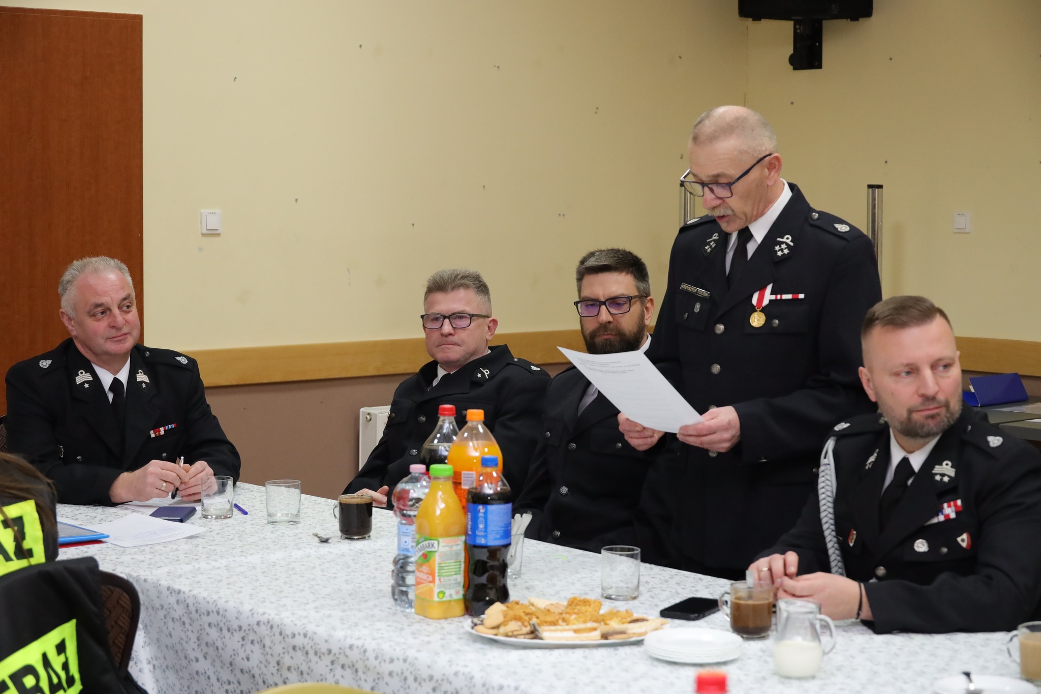 Ilustracja do informacji: Strażacy-ochotnicy z Bukowca jednogłośnie udzielili zarządowi absolutorium za miniony rok 