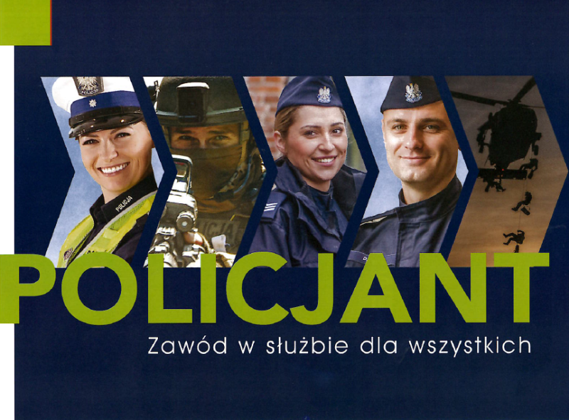 Ilustracja do informacji:  Zostań policjantem 