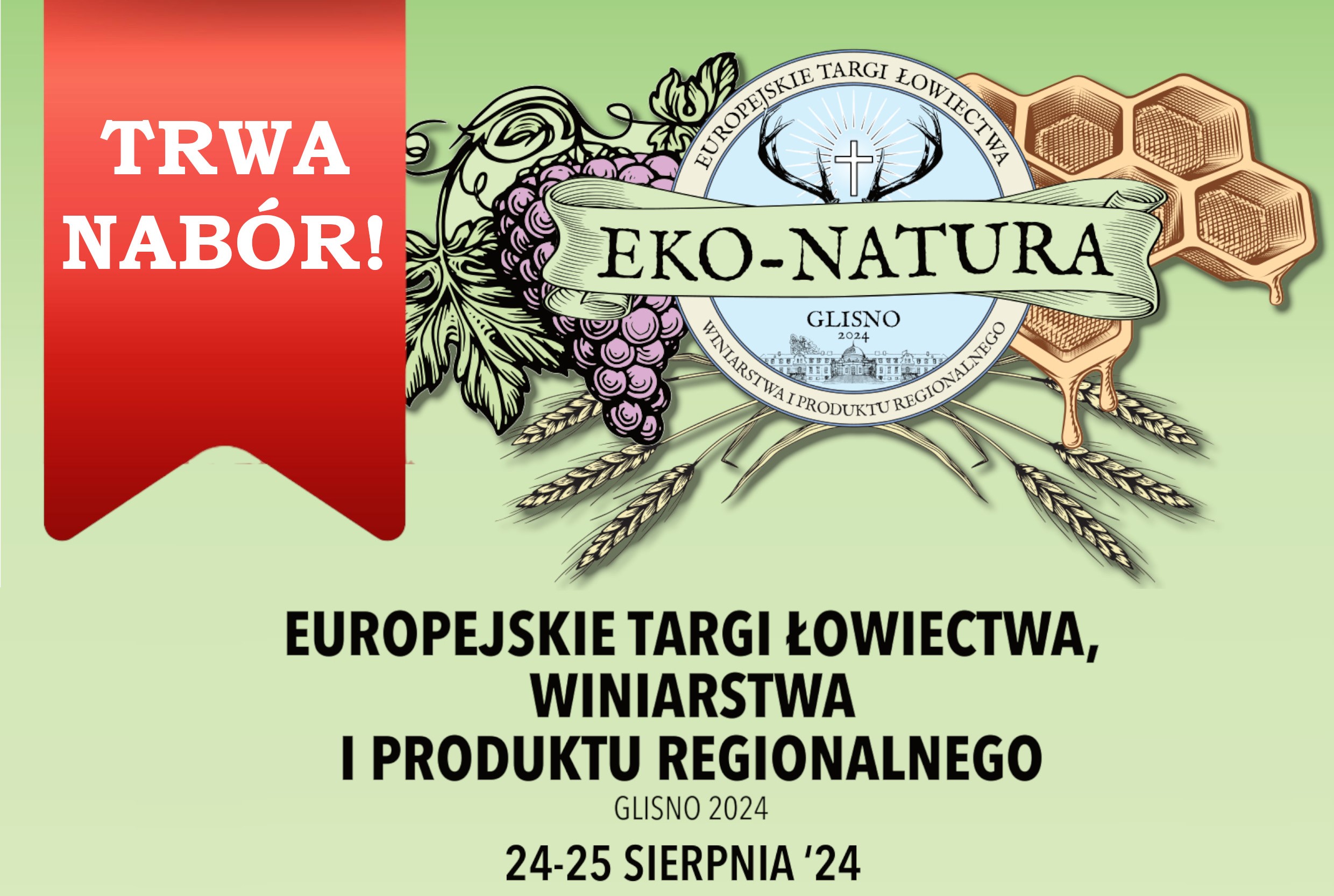 Ilustracja do informacji: Zaproszenie do udziału w targach Eko-Natura Glisno 2024 
