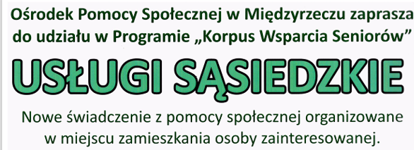 Ilustracja do informacji: Usługi sąsiedzkie