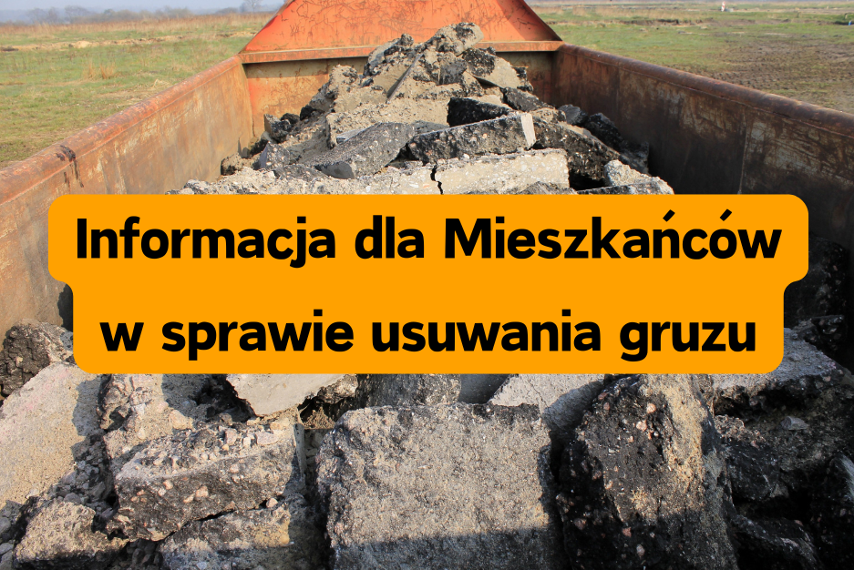 Ilustracja do informacji: Informacja dla Mieszkańców