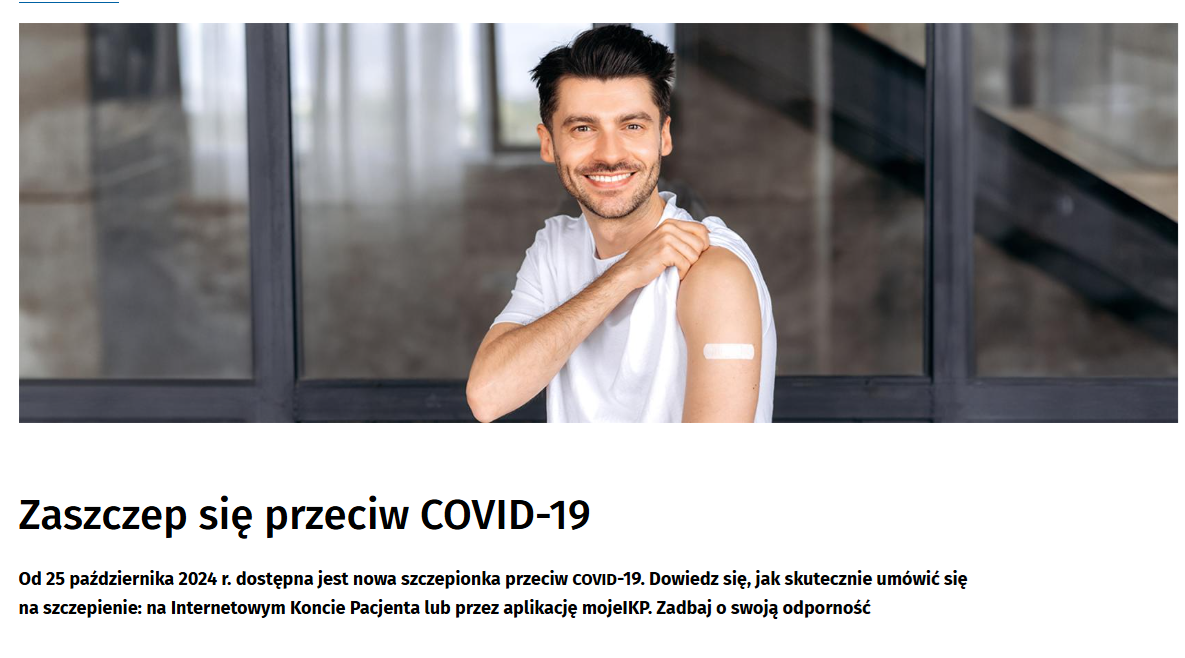 Ilustracja do informacji: Nowa szczepionka przeciw COVID-19