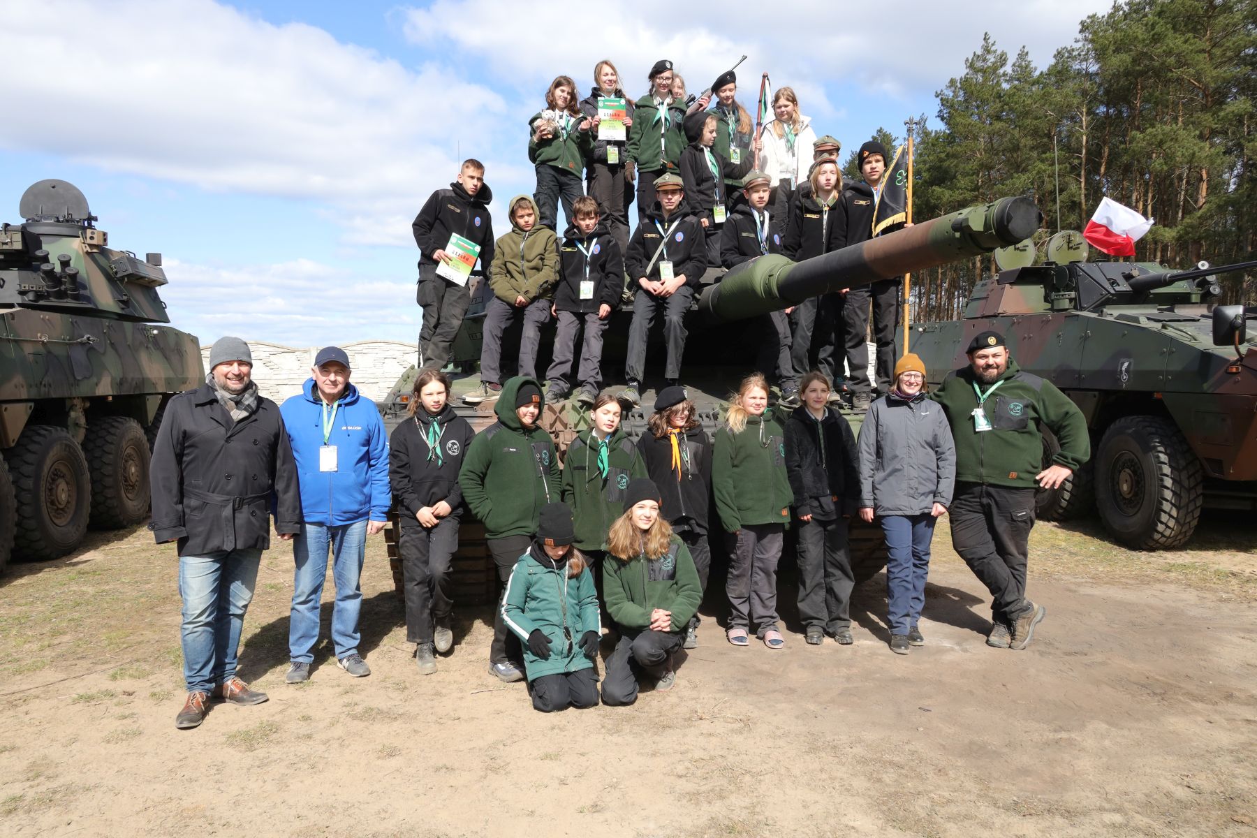 Ilustracja do informacji: Harcerski Turniej Strzelecki „Karbala”