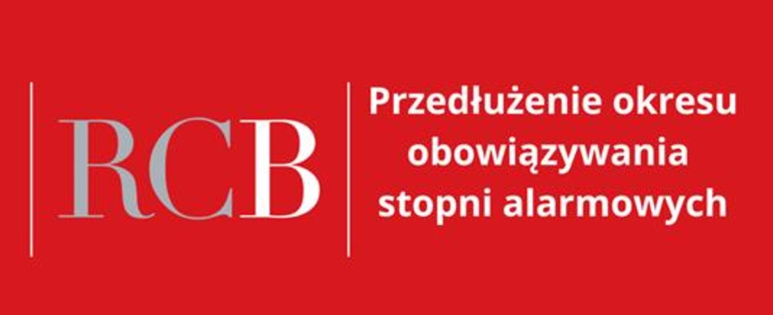 Ilustracja do informacji: Przedłużenie stopni alarmowych