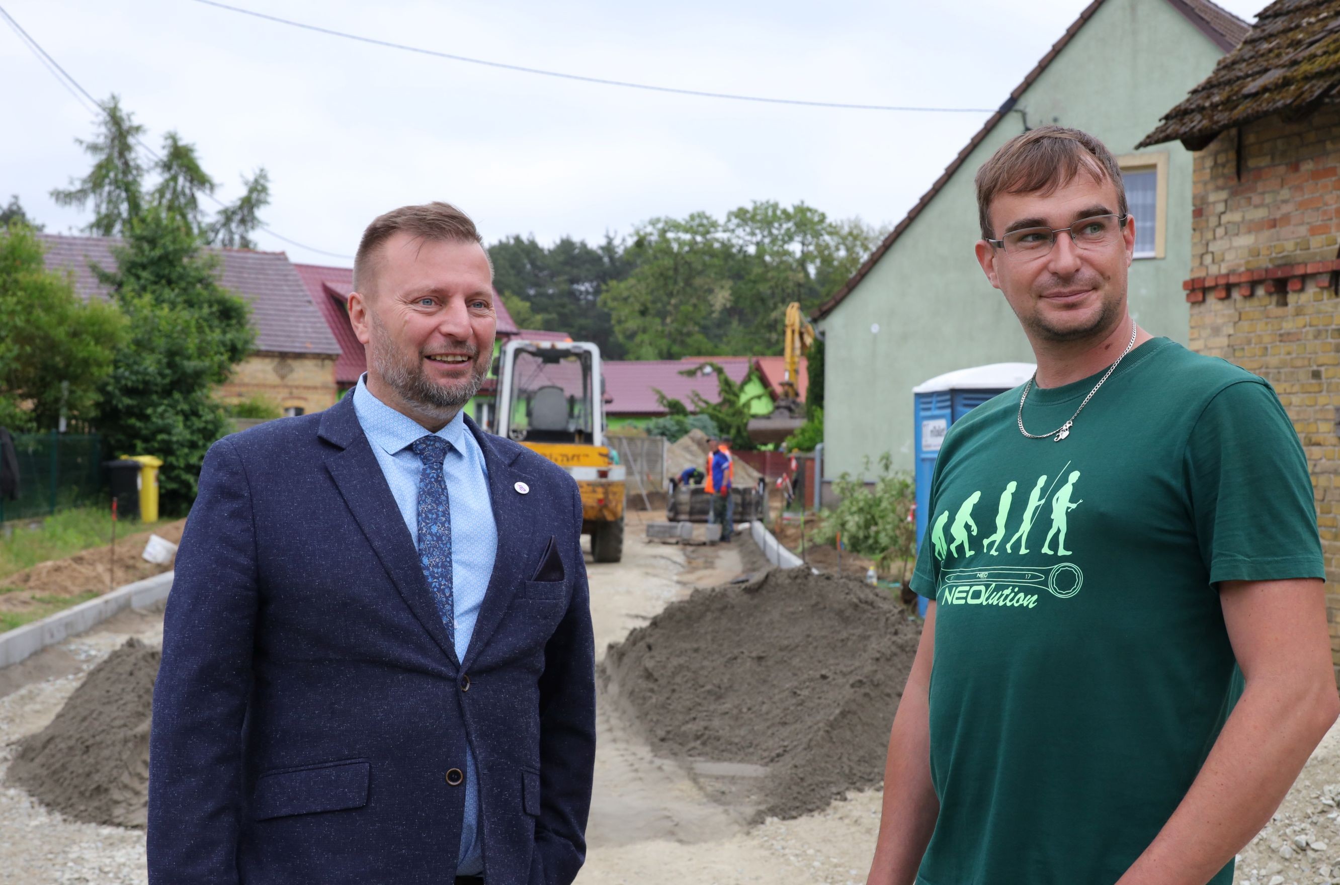 Ilustracja do informacji: W Kuligowie powstaje nowa droga