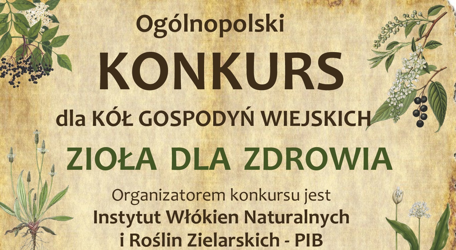 Ilustracja do informacji: Konkurs dla Kół Gospodyń Wiejskich