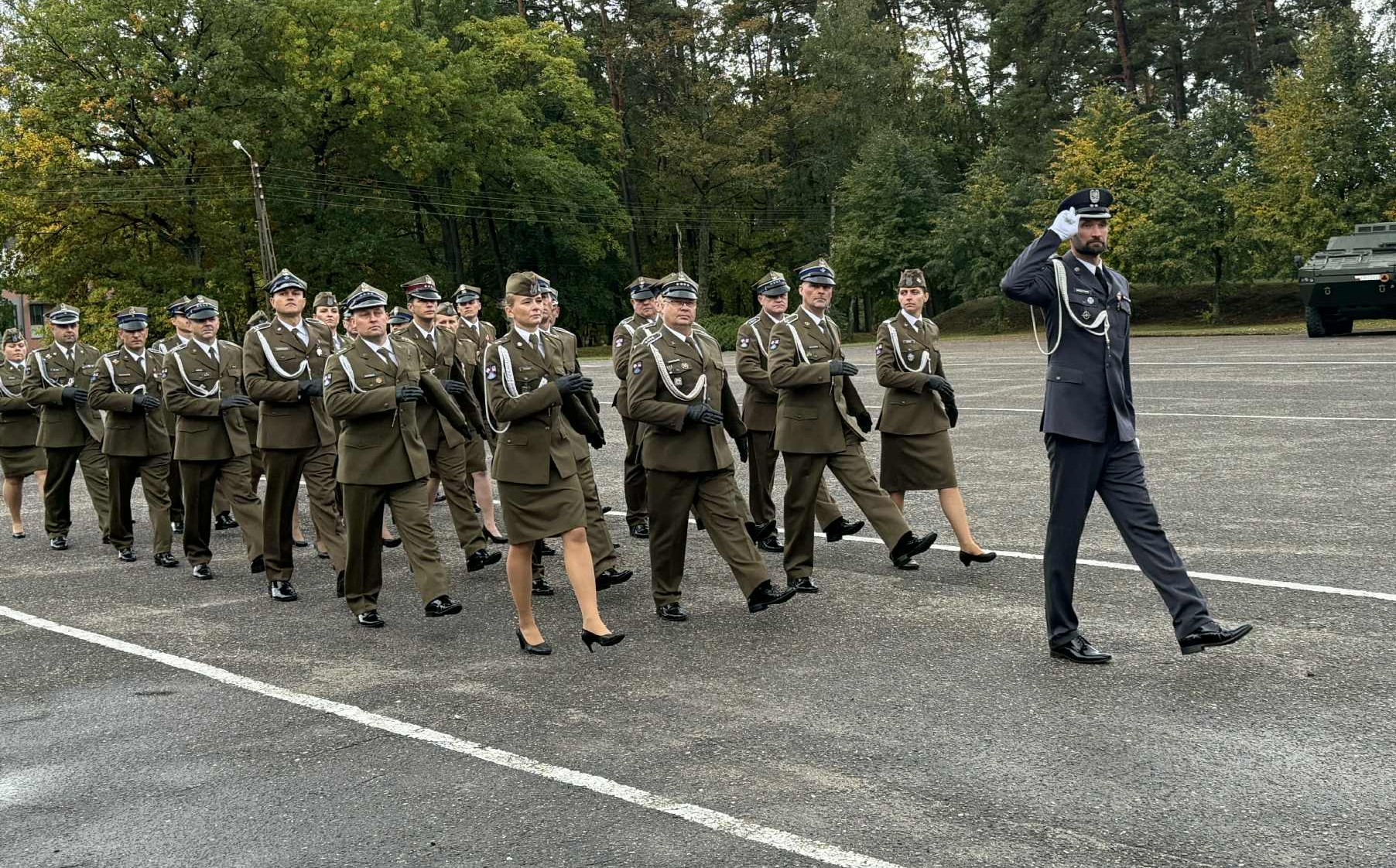 Ilustracja do informacji: Wojskowe święto w Wędrzynie