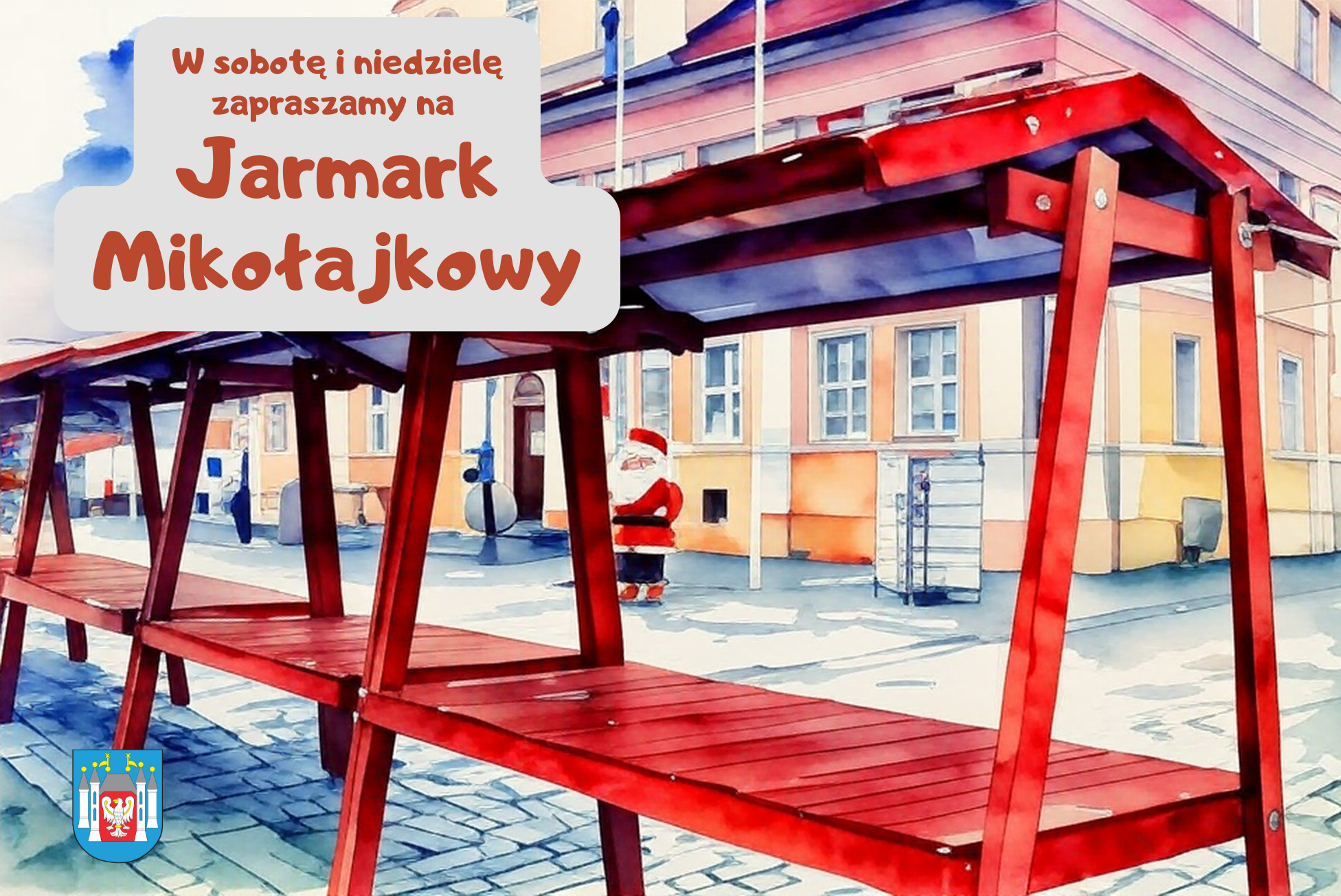 Ilustracja do informacji: Jarmark Mikołajkowy w Międzyrzeczu 
