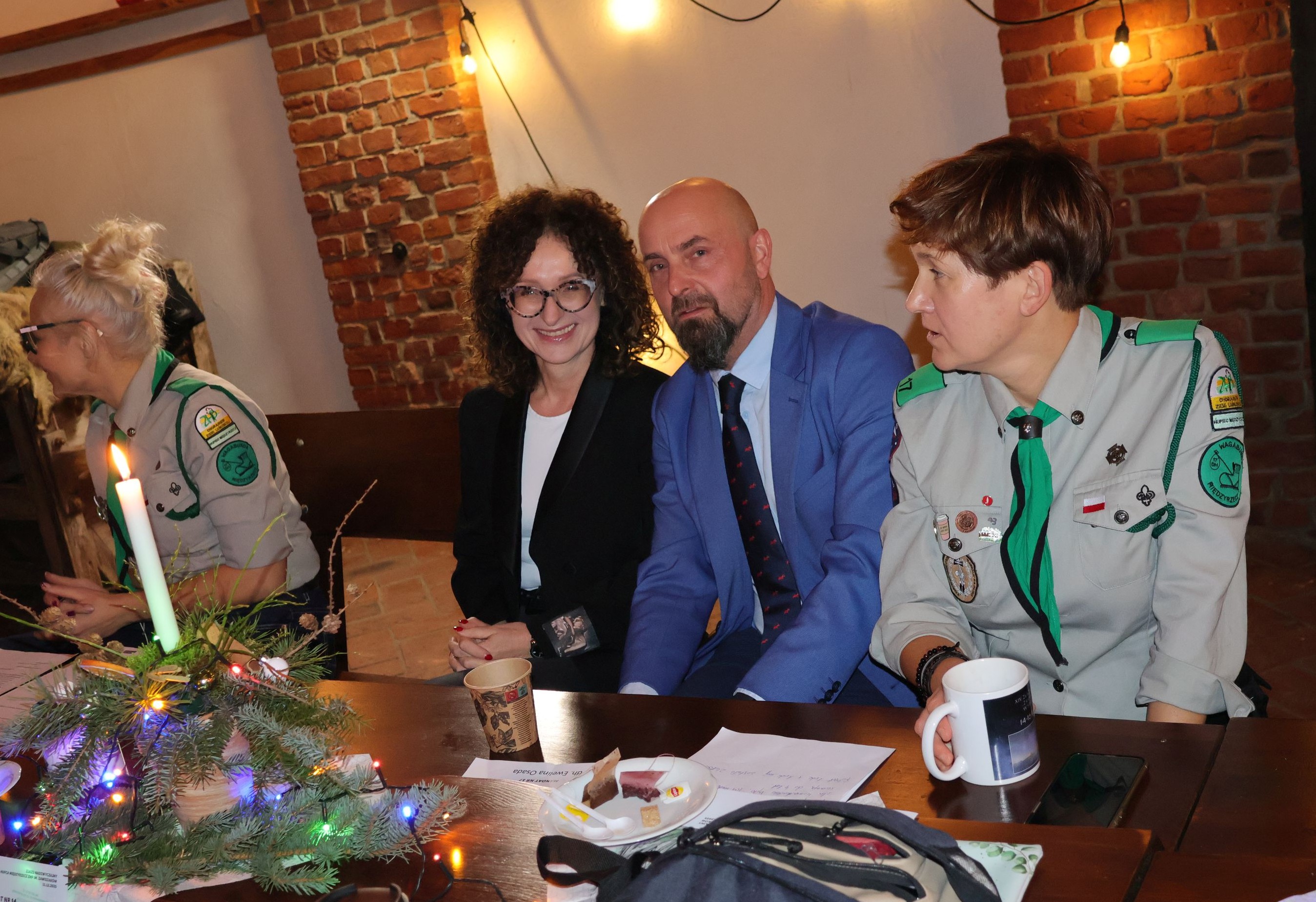 Ilustracja do informacji: Harcerska Wigilia