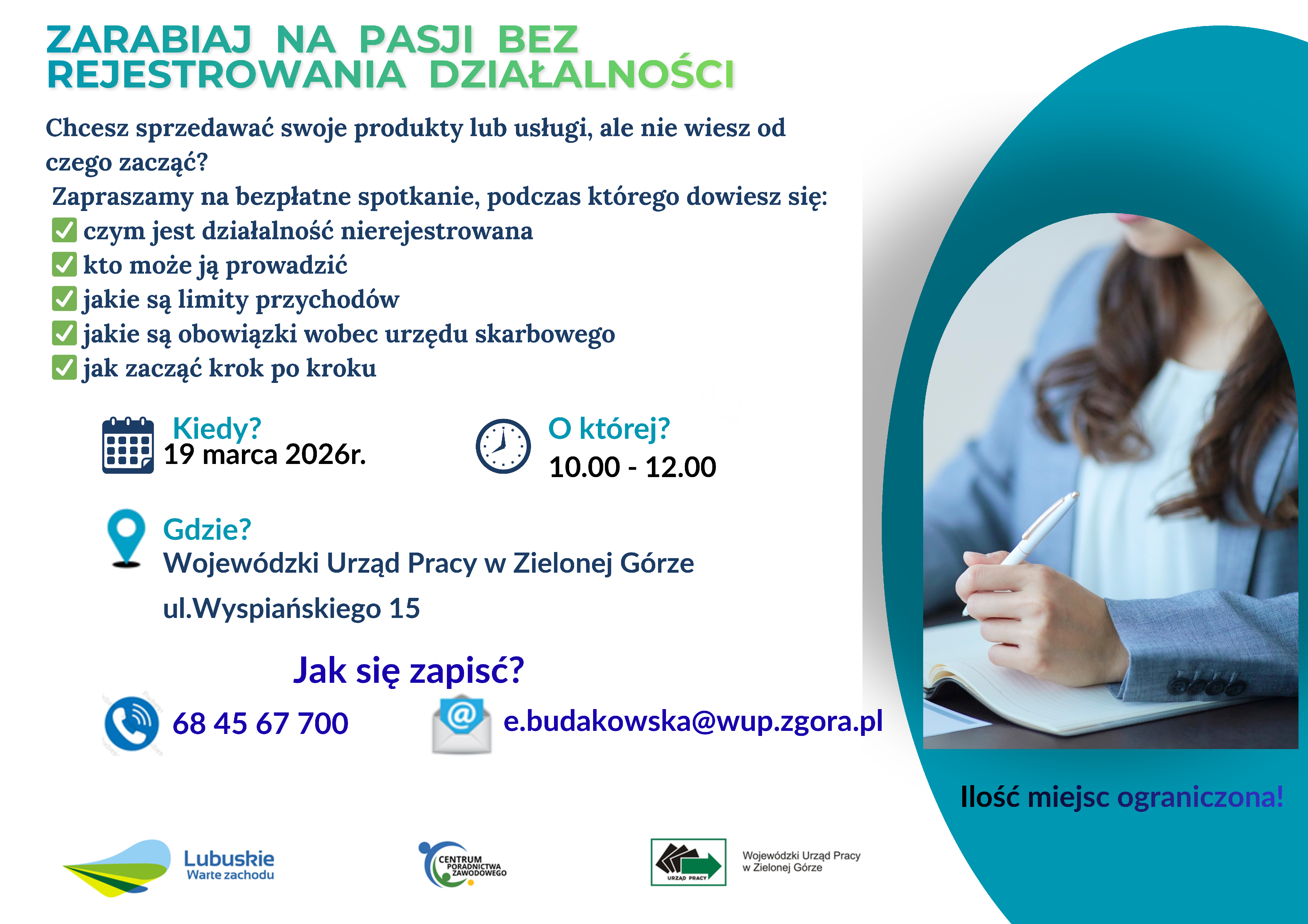 Ilustracja do informacji: Zaproszenie na bezpłatne szkolenie informacyjne 