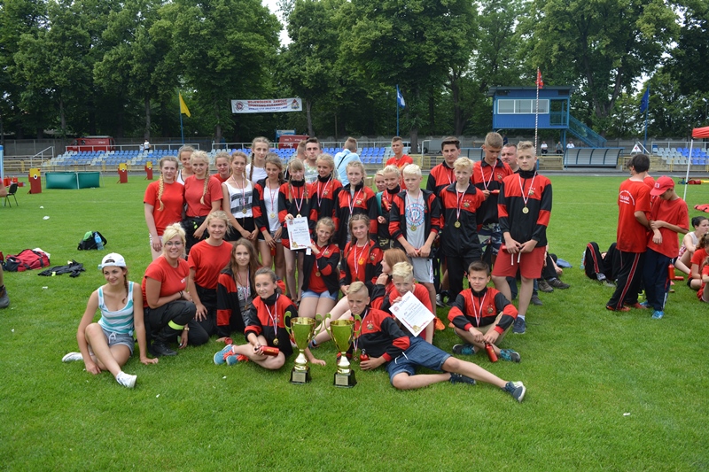 Ilustracja do informacji: Wojewódzkie Zawody Sportowo-Pożarnicze wg CTiF drużyn MDP i OSP