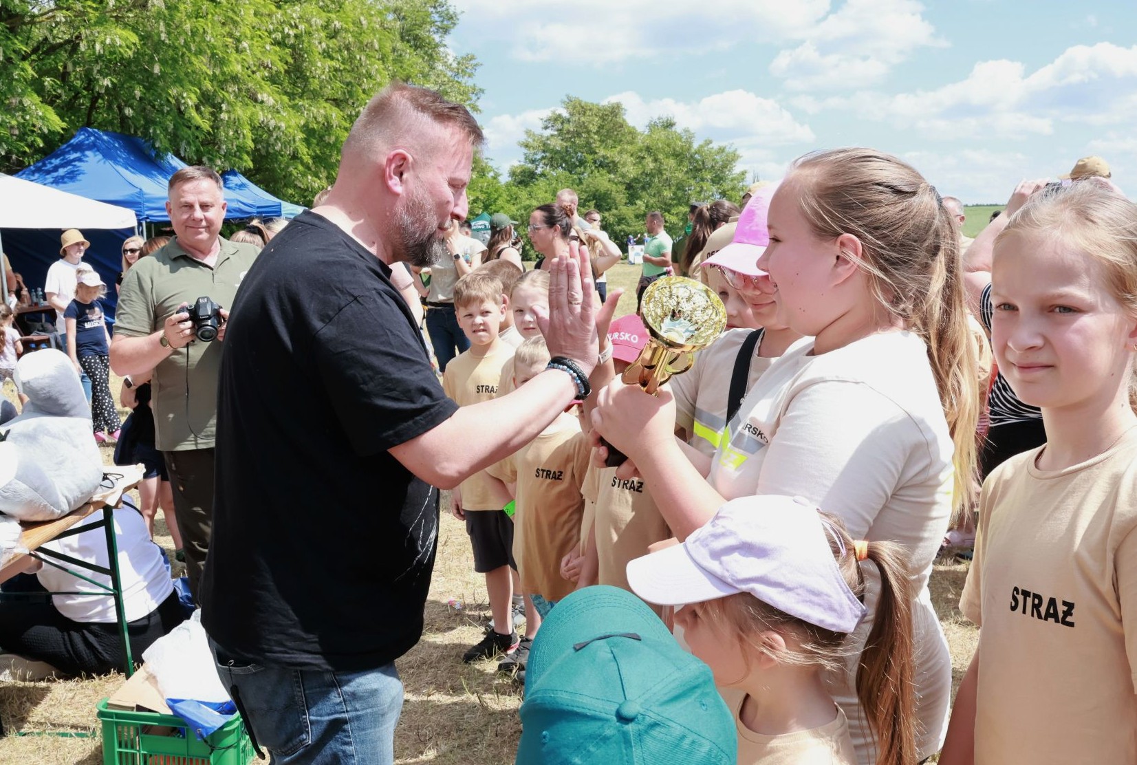 Ilustracja do informacji: Młodzi strażacy pokazali ducha walki i wielkie serca