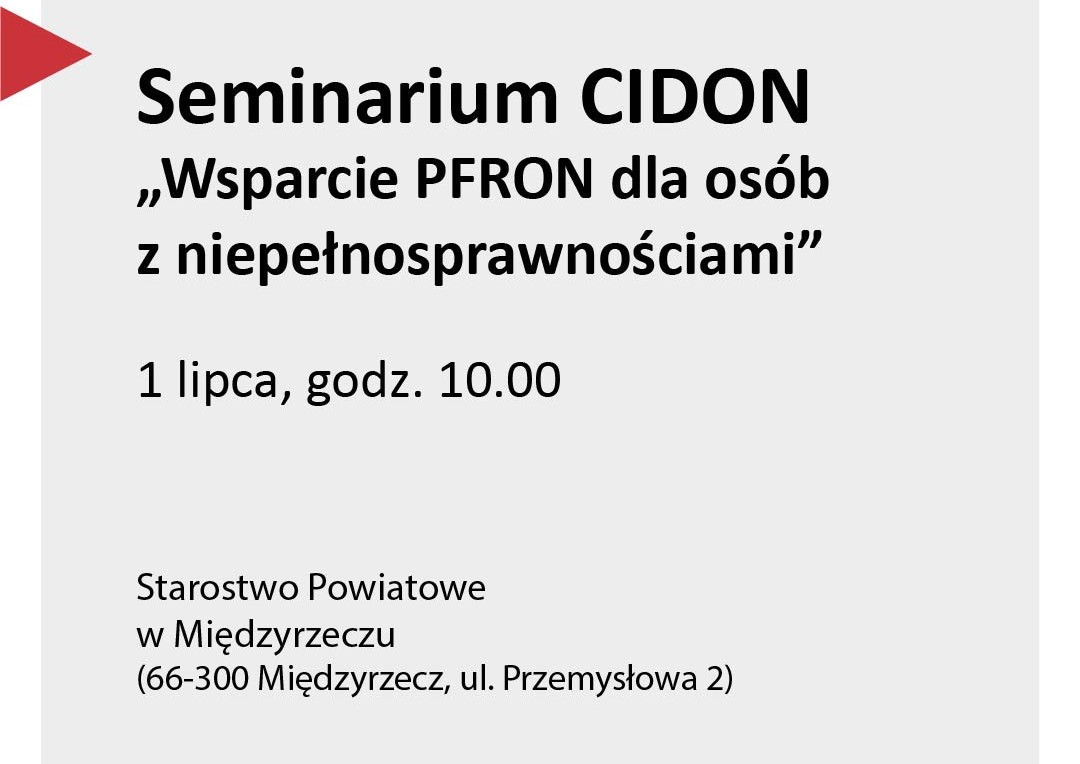 Ilustracja do informacji: Seminarium dla osób niepełnosprawnych 