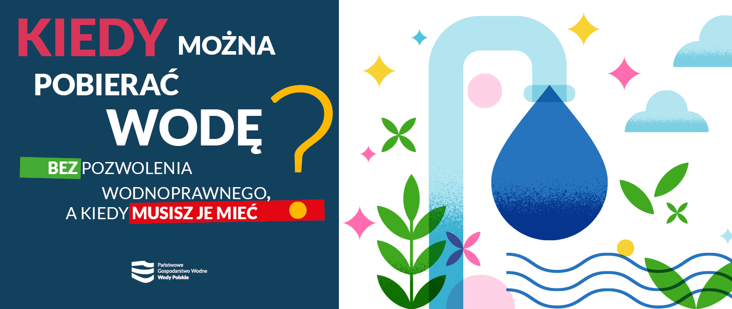 Ilustracja do informacji: Komunikat Przedsiębiorstwa Wody Polskie