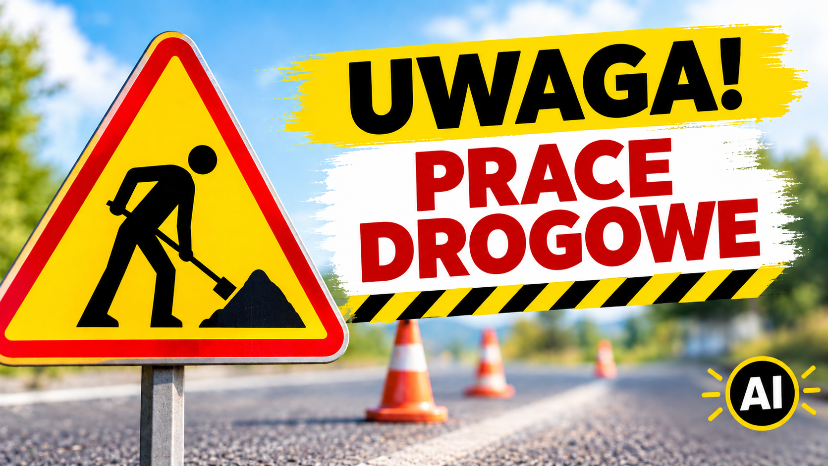 Ilustracja do informacji: Uwaga kierowcy!
