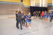 Miniatura zdjęcia: Piłkarski i siatkarski turniej integracyjny w Gimnazjum nr 2 im. A. Mickiewicza
