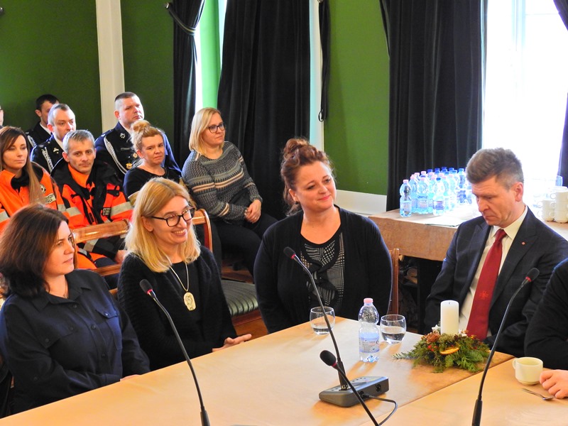 Miniatura zdjęcia: Burmistrz z wizytą w Polkowicach