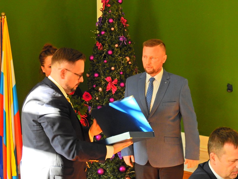 Miniatura zdjęcia: Burmistrz z wizytą w Polkowicach