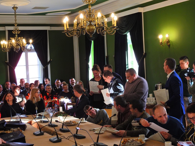 Miniatura zdjęcia: Burmistrz z wizytą w Polkowicach