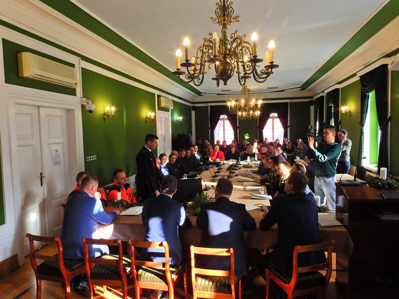 Miniatura zdjęcia: Burmistrz z wizytą w Polkowicach