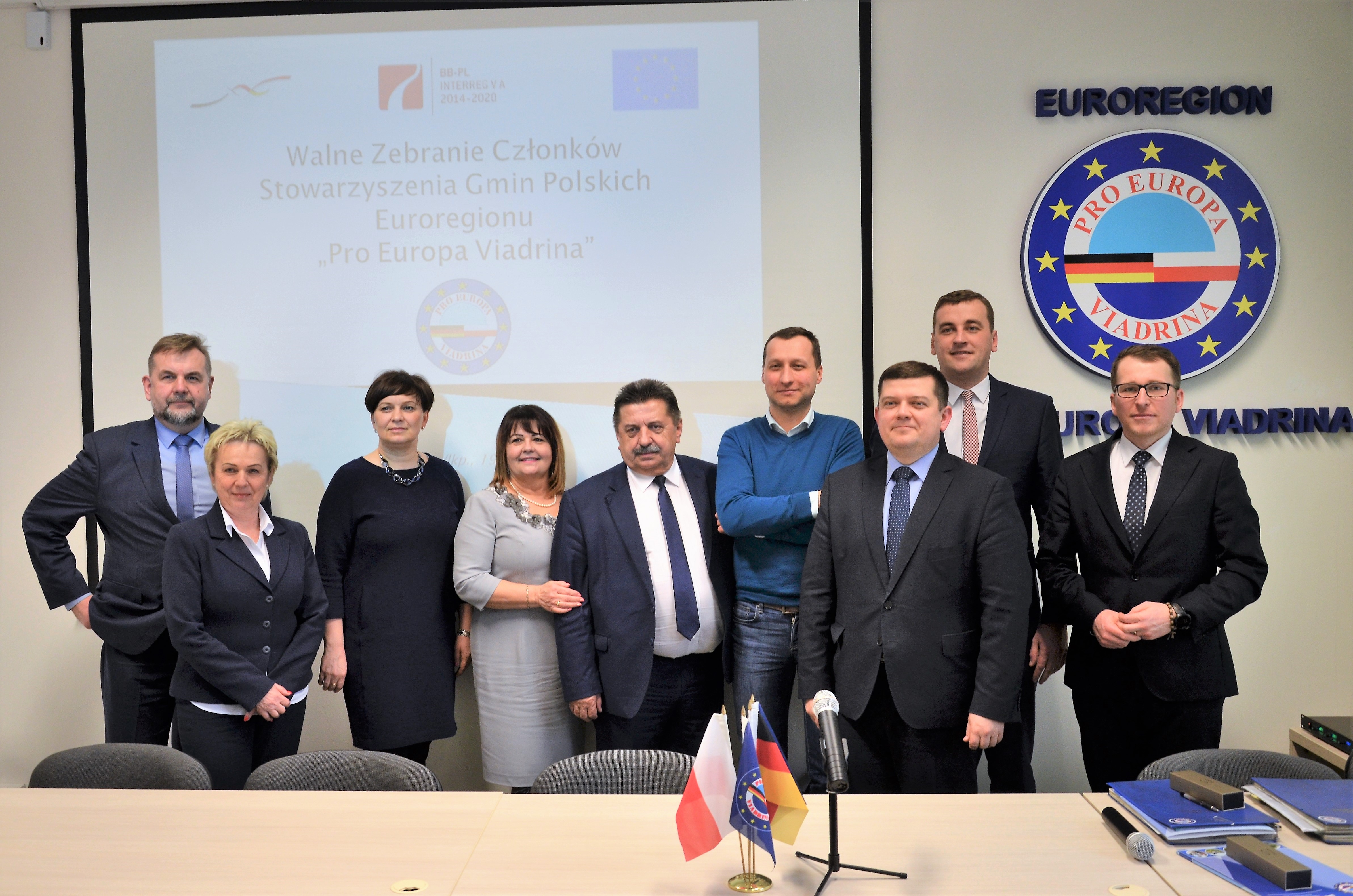 Miniatura zdjęcia: Nowe władze stowarzyszenia "Pro Europa Viadrina"