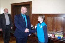 Miniatura zdjęcia: Turniej Wiedzy Pożarniczej w międzyrzeckim ratuszu