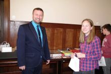 Miniatura zdjęcia: Turniej Wiedzy Pożarniczej w międzyrzeckim ratuszu