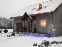 Miniatura zdjęcia: II miejsce w kategorii na najładniej oświetlony dom