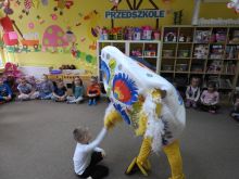 Miniatura zdjęcia: Burmistrz z wizytą u przedszkolaków