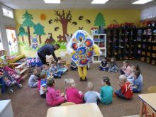 Miniatura zdjęcia: Burmistrz z wizytą u przedszkolaków