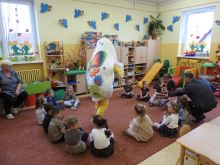 Miniatura zdjęcia: Burmistrz z wizytą u przedszkolaków