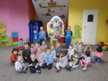 Miniatura zdjęcia: Burmistrz z wizytą u przedszkolaków