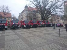 Miniatura zdjęcia: Oficjalne przekazanie samochodu dla OSP Obrzyce