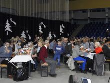 Miniatura zdjęcia: Międzyrzeczanie zasiedli przy wspólnym wigilijnym stole