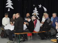 Miniatura zdjęcia: Międzyrzeczanie zasiedli przy wspólnym wigilijnym stole