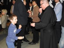 Miniatura zdjęcia: Międzyrzeczanie zasiedli przy wspólnym wigilijnym stole