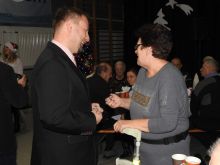 Miniatura zdjęcia: Międzyrzeczanie zasiedli przy wspólnym wigilijnym stole