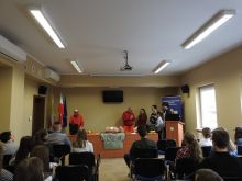 Miniatura zdjęcia: Młodzieżowa Rada Miejska odwiedziła międzyrzecką komendę 