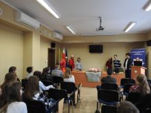 Miniatura zdjęcia: Młodzieżowa Rada Miejska odwiedziła międzyrzecką komendę 