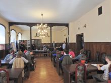 Miniatura zdjęcia: Turniej Wiedzy Pożarniczej w międzyrzeckim ratuszu