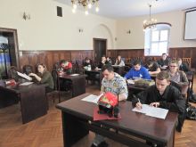 Miniatura zdjęcia: Turniej Wiedzy Pożarniczej w międzyrzeckim ratuszu